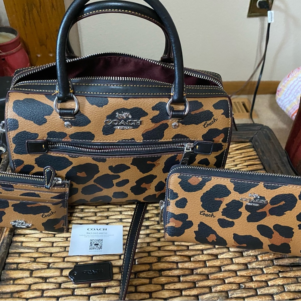 Coach Brown Satchel Bag